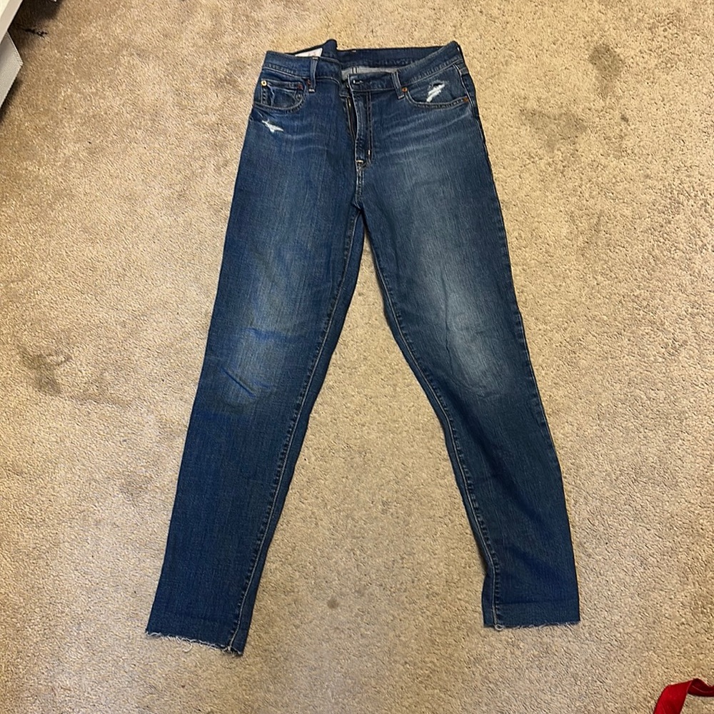 Gap Tall Girlfriend Mid Rise Denim